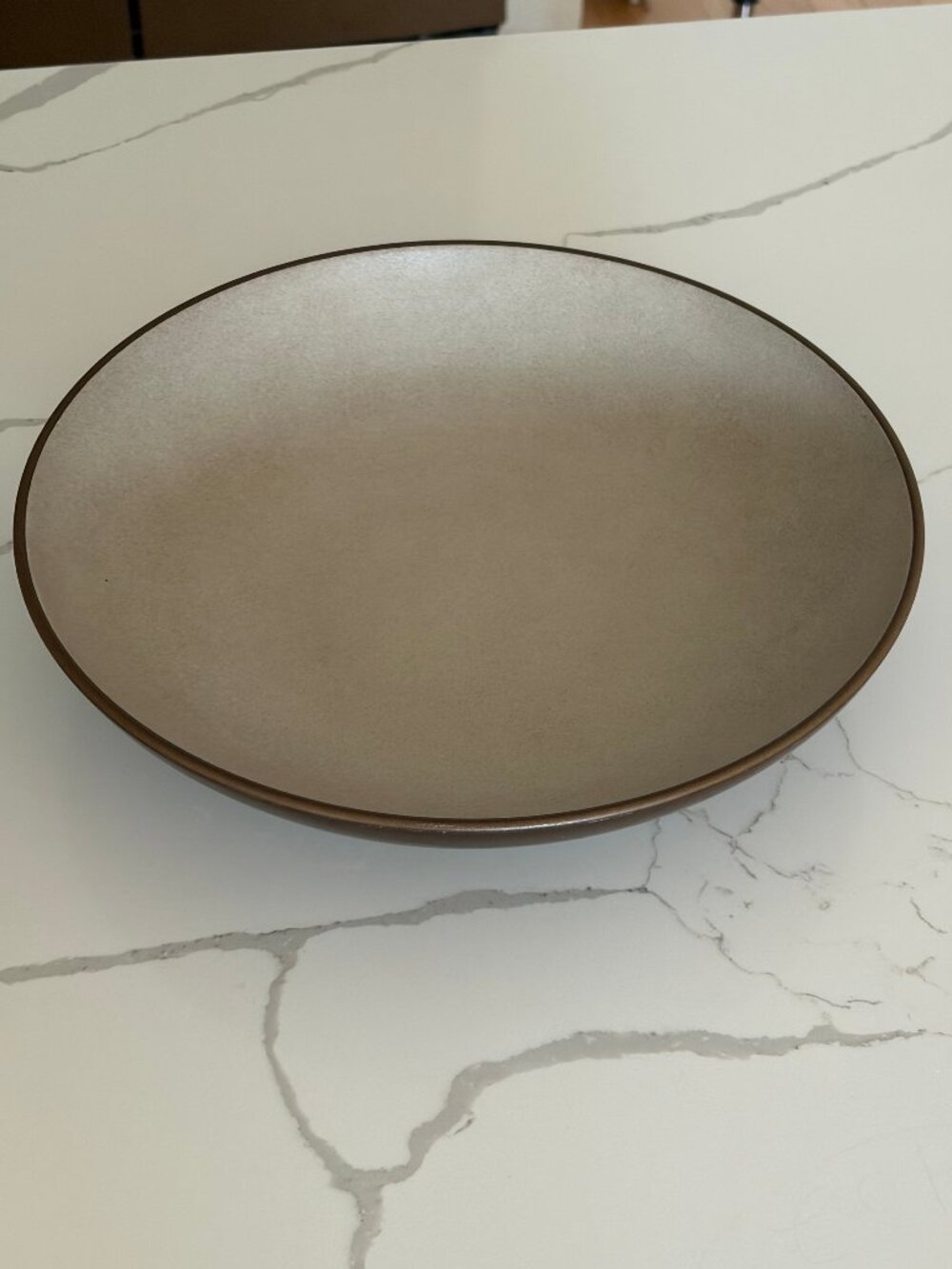 Heath Cermics Shallow Salad Bowl 3.25" H 13" Dia
